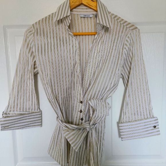 Zara Tops - ZARA Wrap Blouse